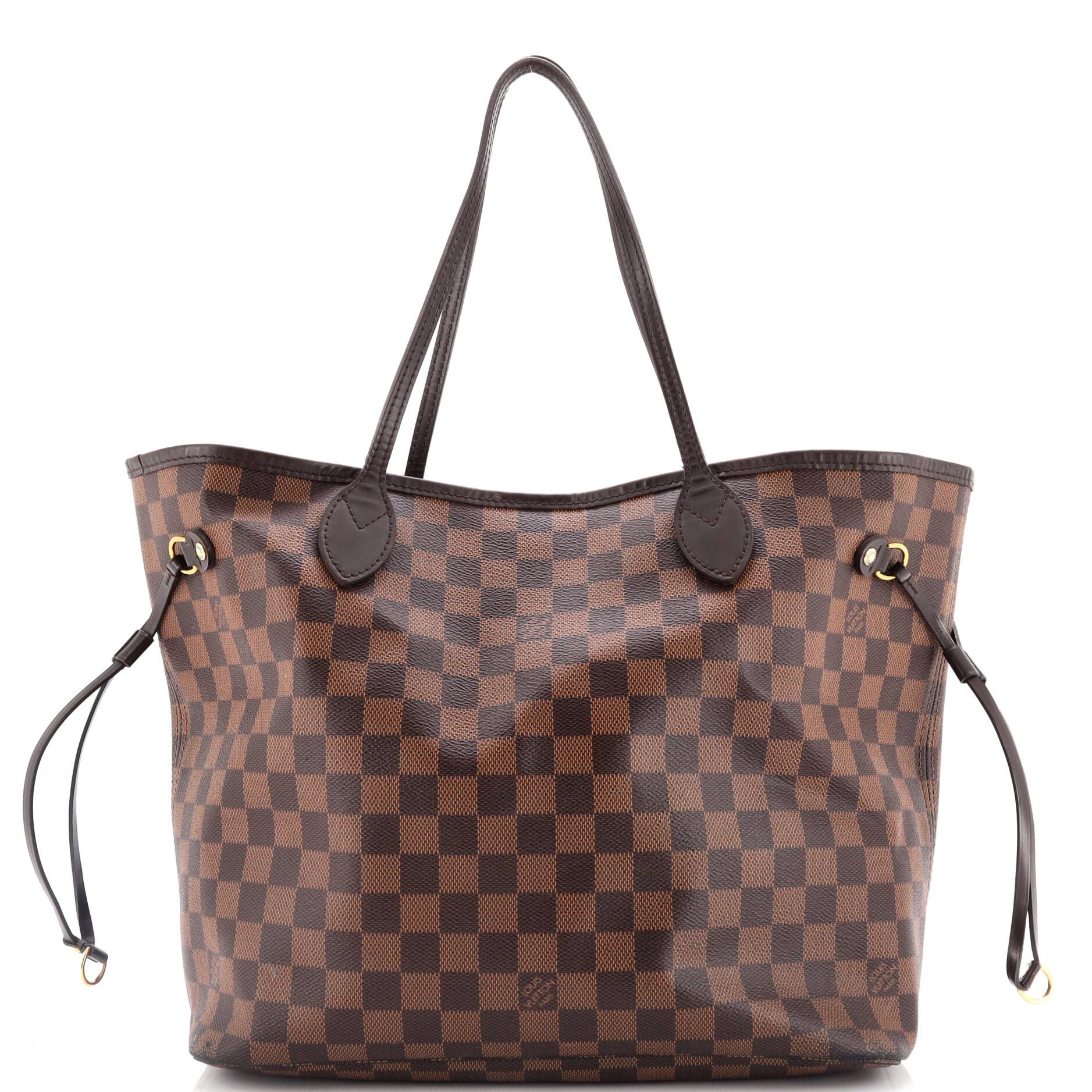 Louis Vuitton Neverfull Nm Tote Damier Mm