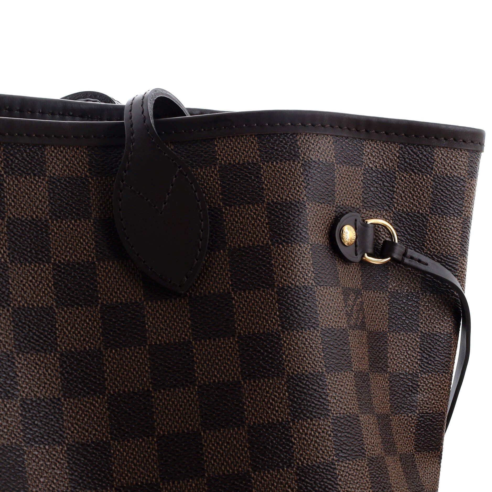 Louis Vuitton Neverfull Nm Tote Damier Mm