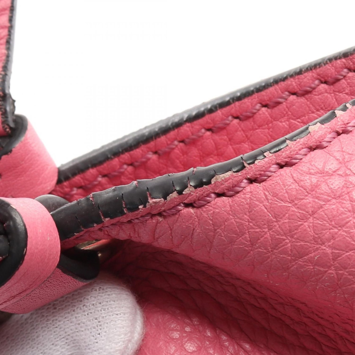 Valentino Rock Studs Tote Bag Pink Leather