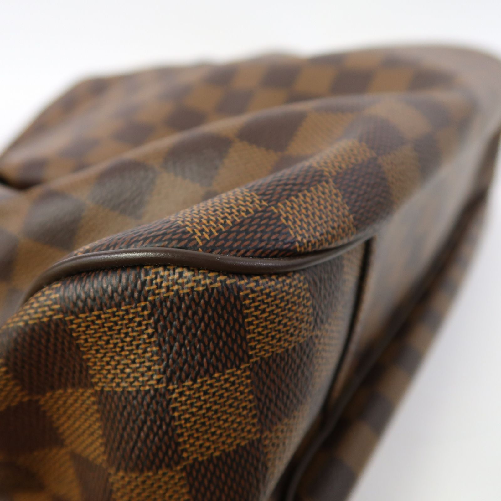 Louis Vuitton Damier Evora Mm Gold Hand-ground Shoulder Bag For Back Bag Brown 2way Shoulder Bag N 41131