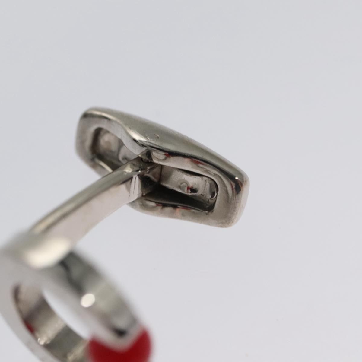 Loewe Cuffs Metal Silver Tone Auth