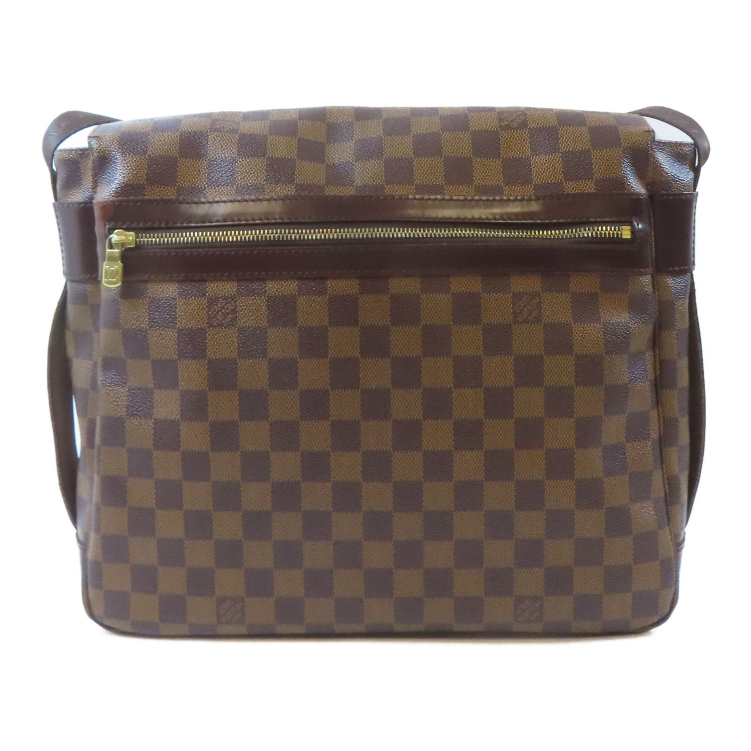 Louis Vuitton Damier Bastille Golden Shoulder Bag Full Color Brown Shoulder Bag N 45258