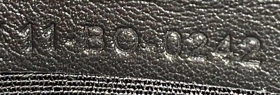 Christian Dior Double Zip Crossbody Pouch Oblique Galaxy Leather
