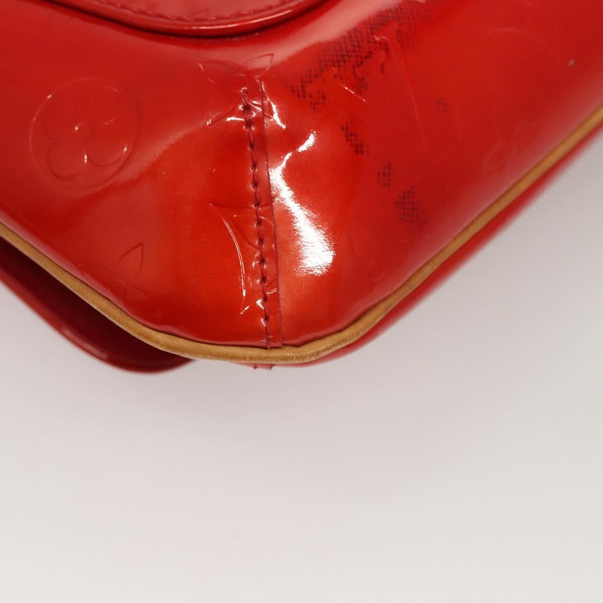 Louis Vuitton Vernis Thompson Street Bag Red M 91094 Lv Auth