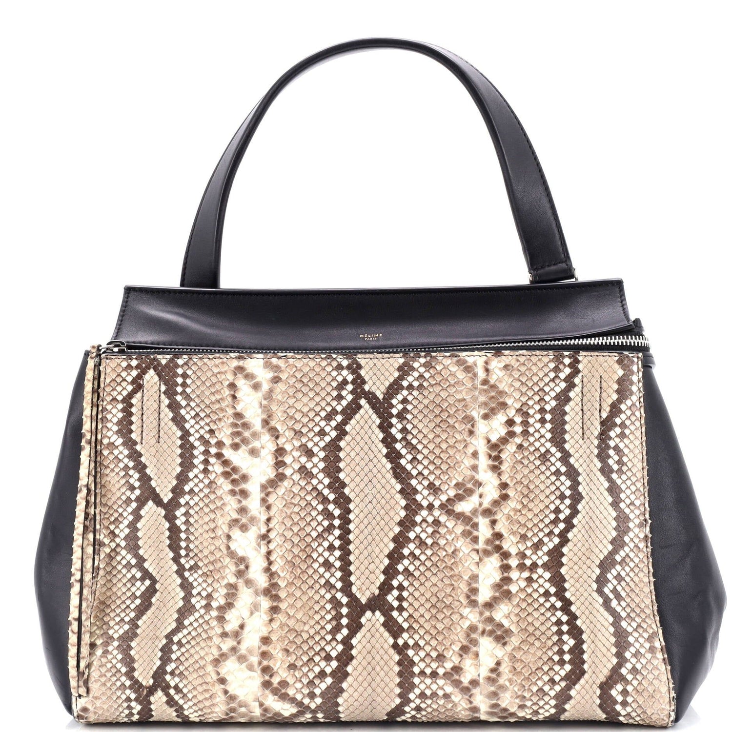 Celine Edge Bag Python And Leather Medium