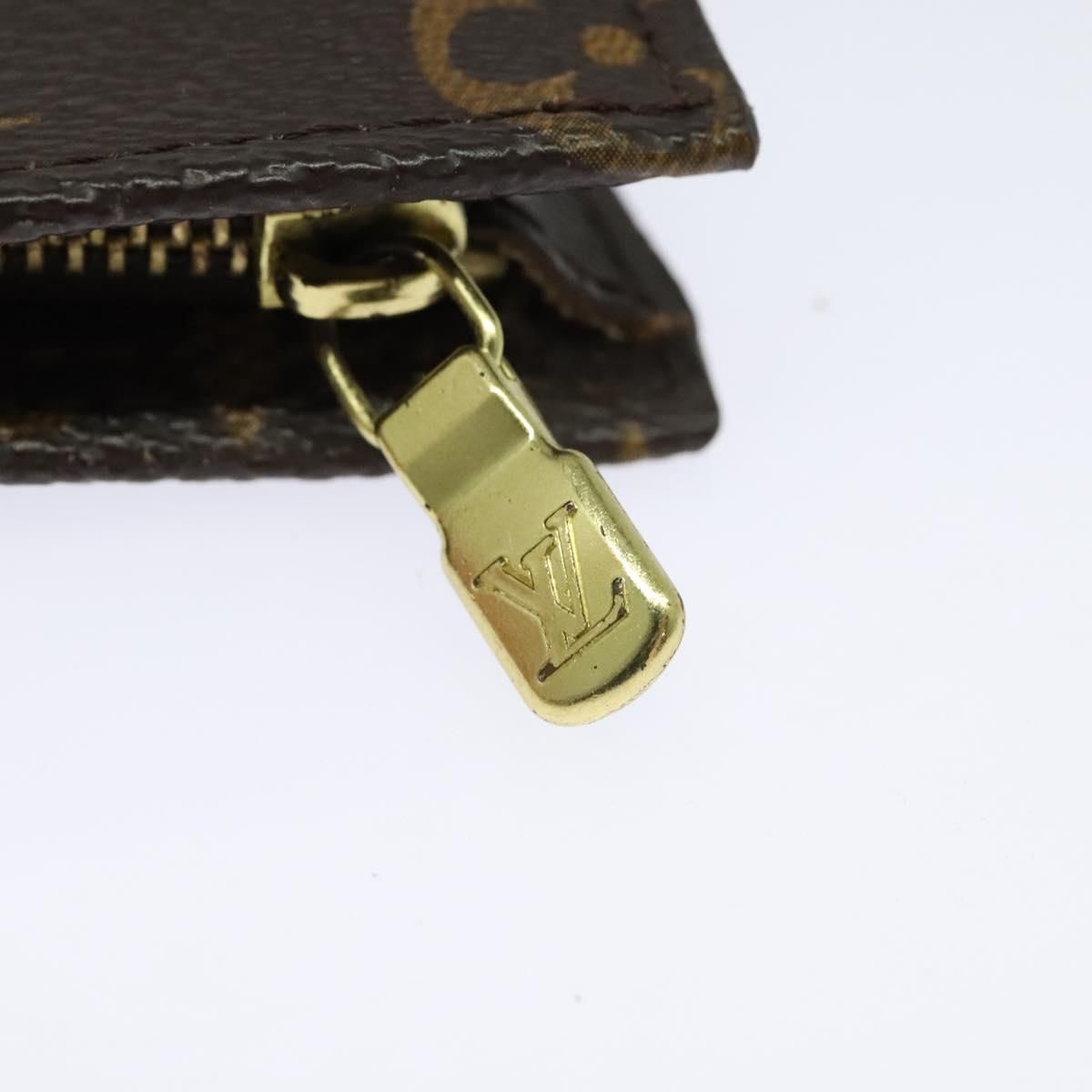 Louis Vuitton Monogram Bucket Pm Accessory Pouch Lv Auth