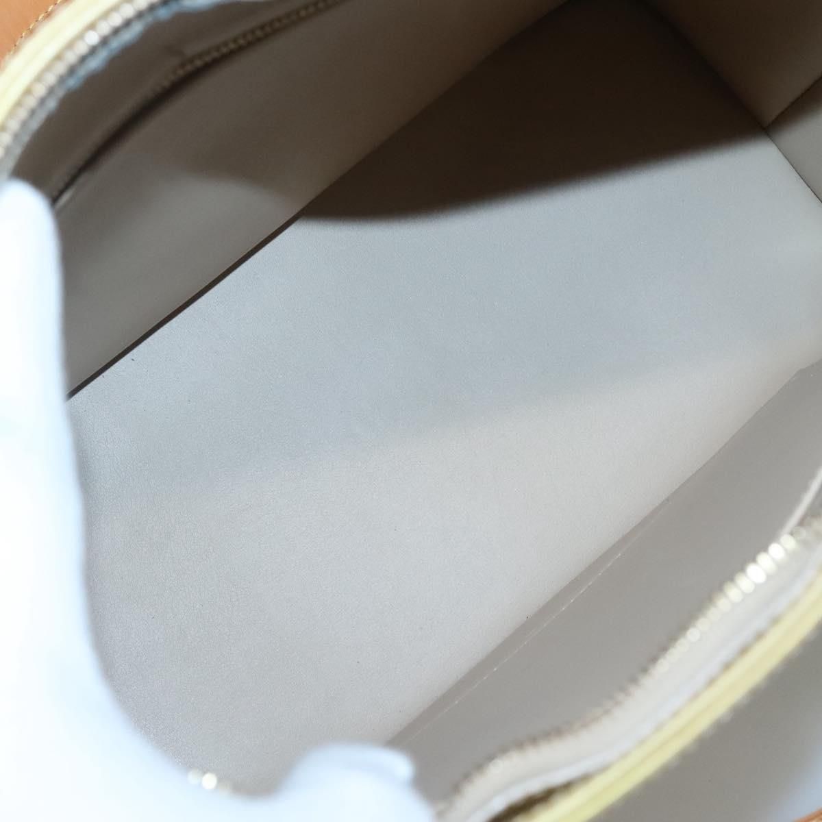 Louis Vuitton Vernis Houston Hand Bag Beige M 91004 Lv Auth