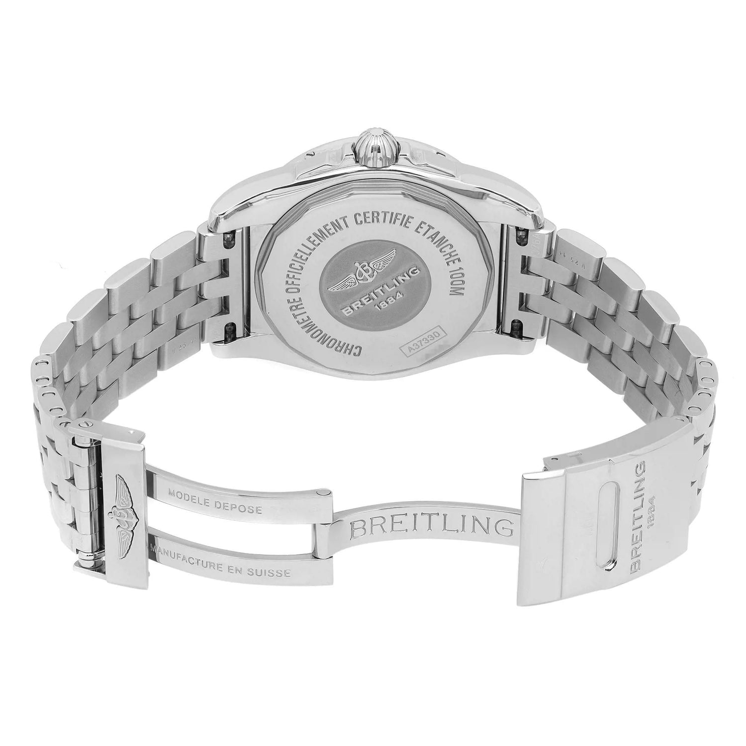 Breitling Galactic 36 Steel Black Dial Automatic Unisex Watch A3733011/BA33SS