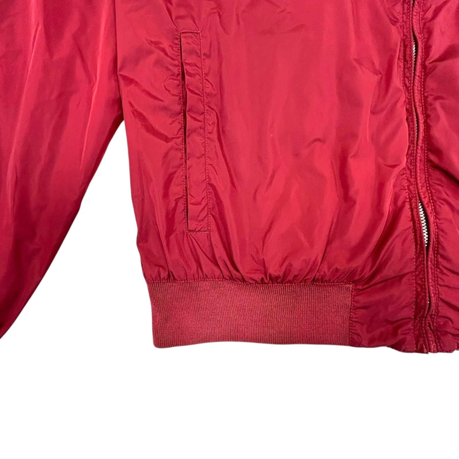 Gucci Red Polyester Cotton Sport Jacket 50