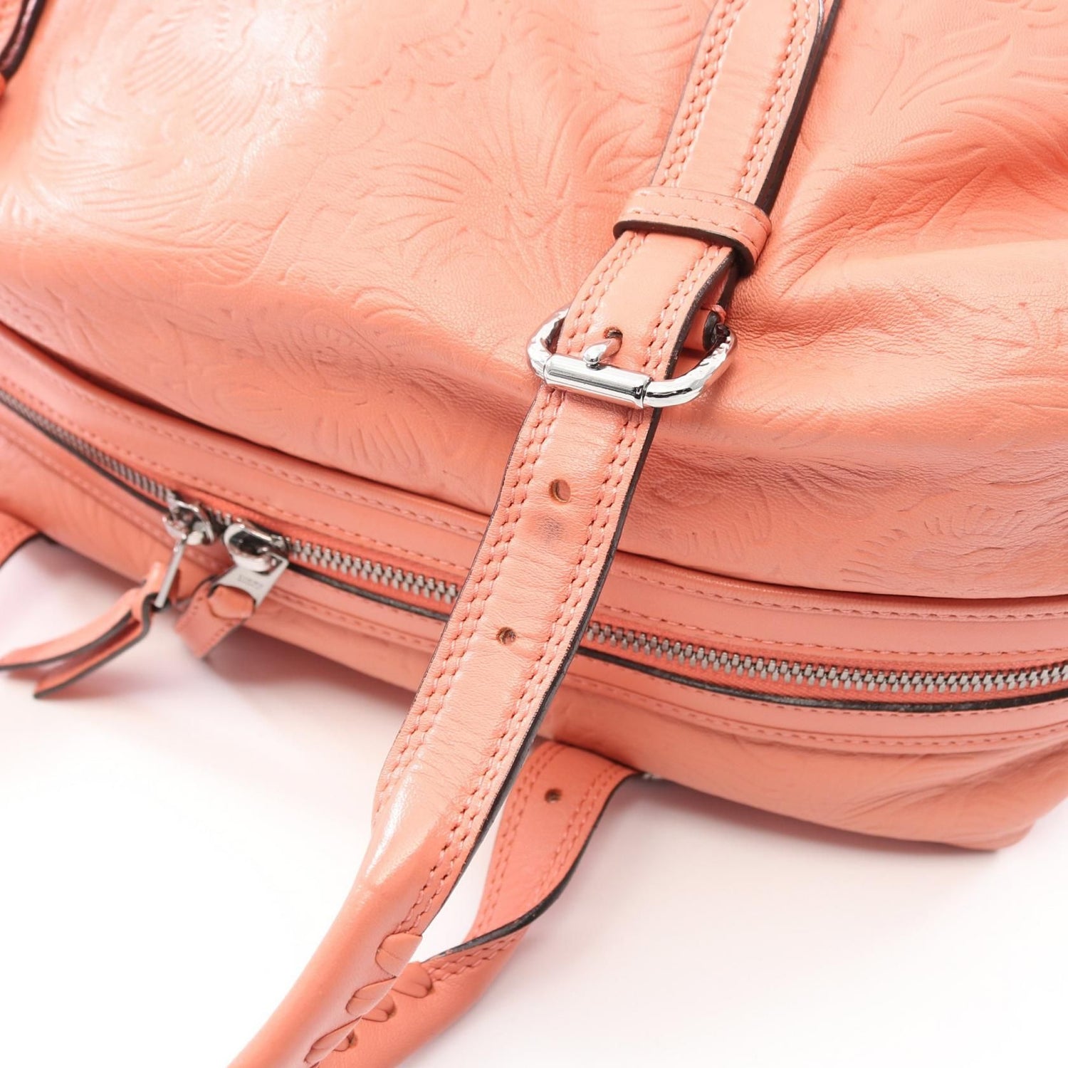 Loewe Anagram Tote Bag Pink Leather