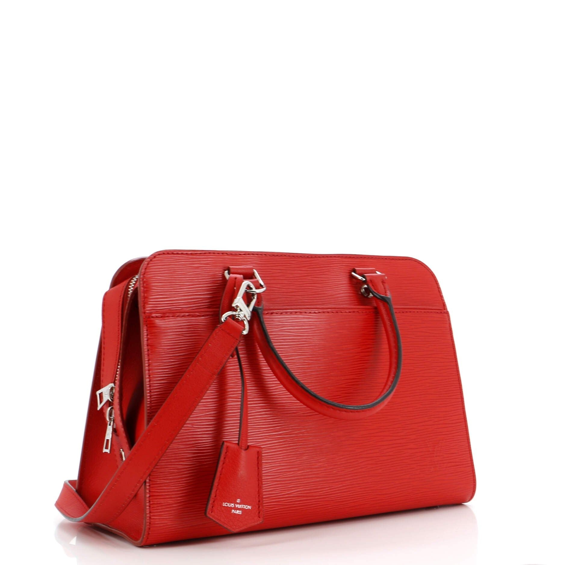 Louis Vuitton Vaneau Handbag Epi Leather Mm