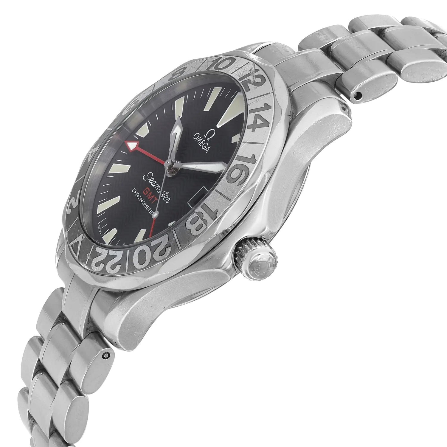 Omega Seamaster GMT 50th Anniversary Steel Black Dial Men Watch 2234.50.00