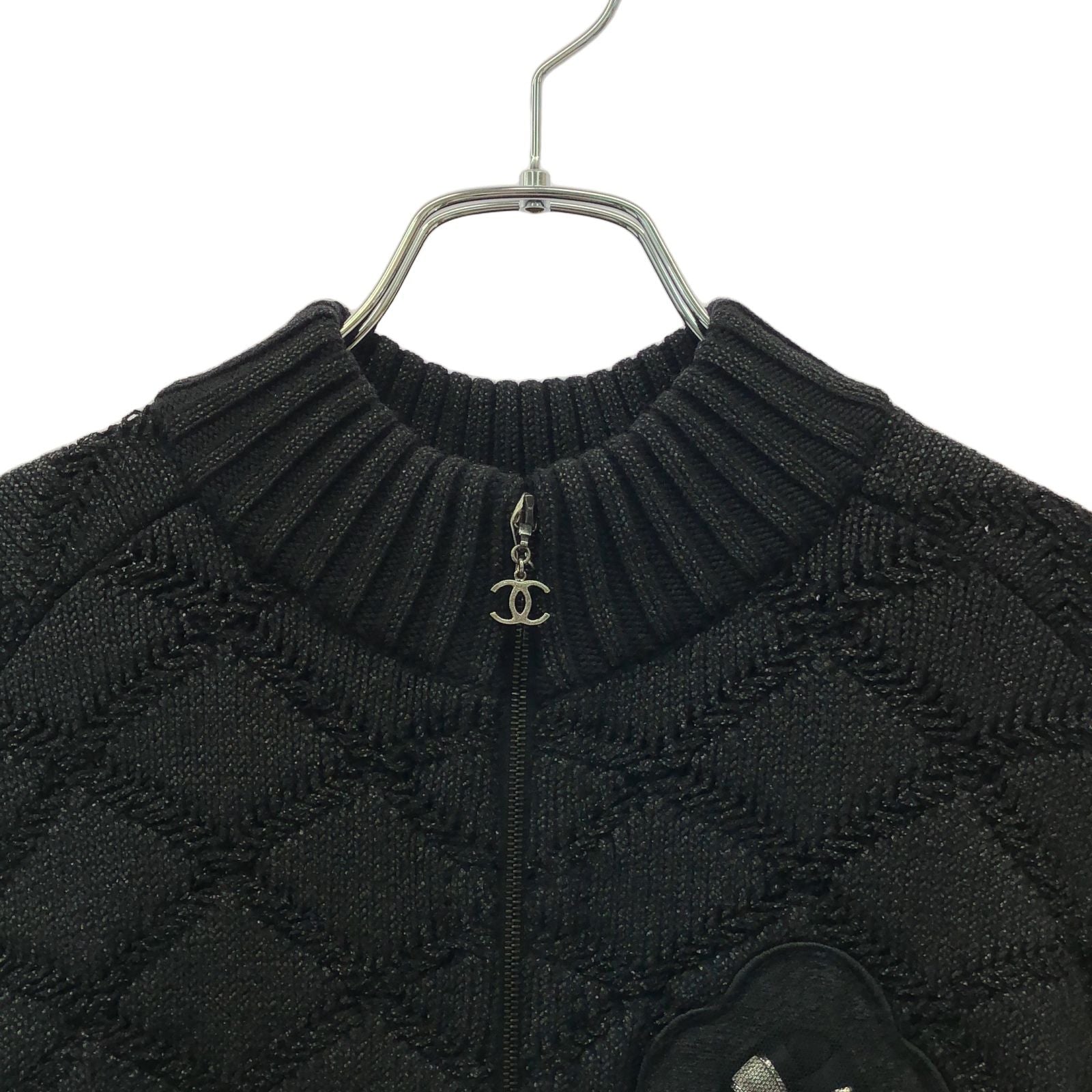 Chanel Black Jacket Other Jackets Wool P 36588k 02286