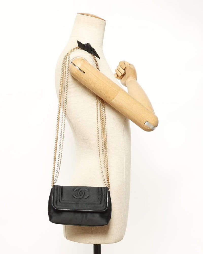 Chanel CC Chain Ribbon Bag