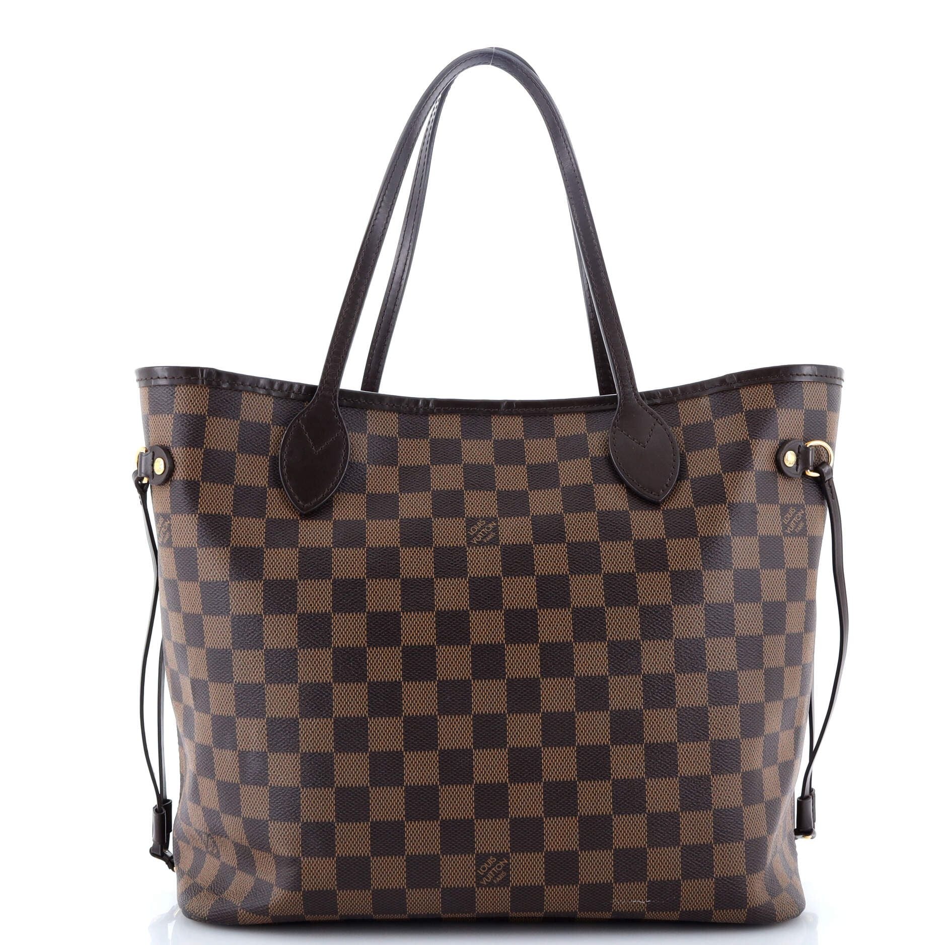 Louis Vuitton Neverfull Nm Tote Damier Mm