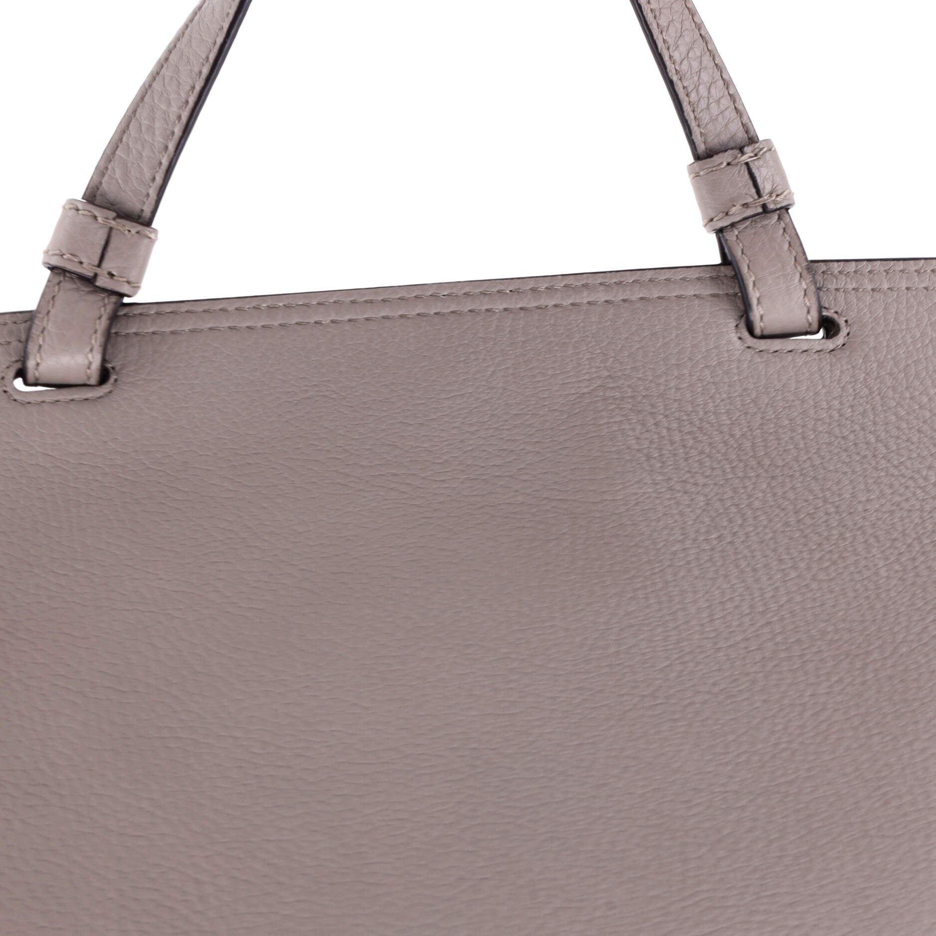 Gucci Bamboo Daily Top Handle Bag Leather Large