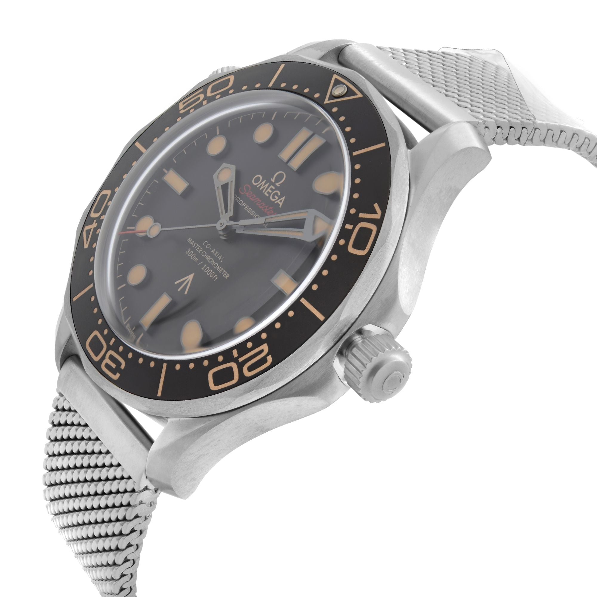 Omega Seamaster 300 Titanium 007 Edition No Time To Die 210.90.42.20.01.001