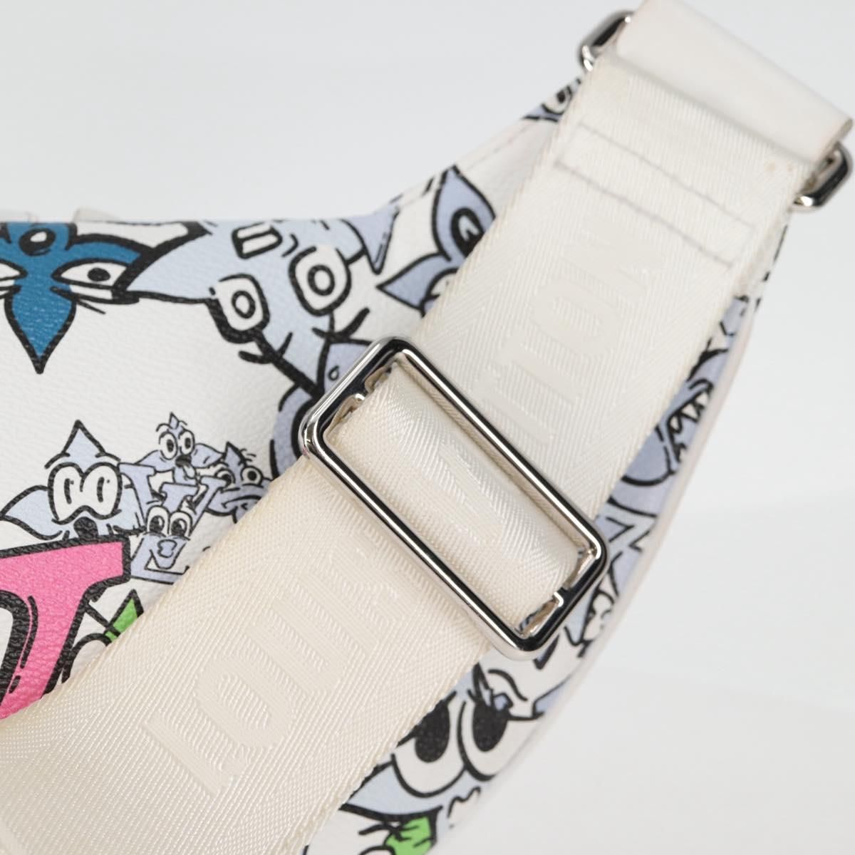 Louis Vuitton Monogram Comics Bum Bag Multi Pocket Bag M 21853 Lv Auth