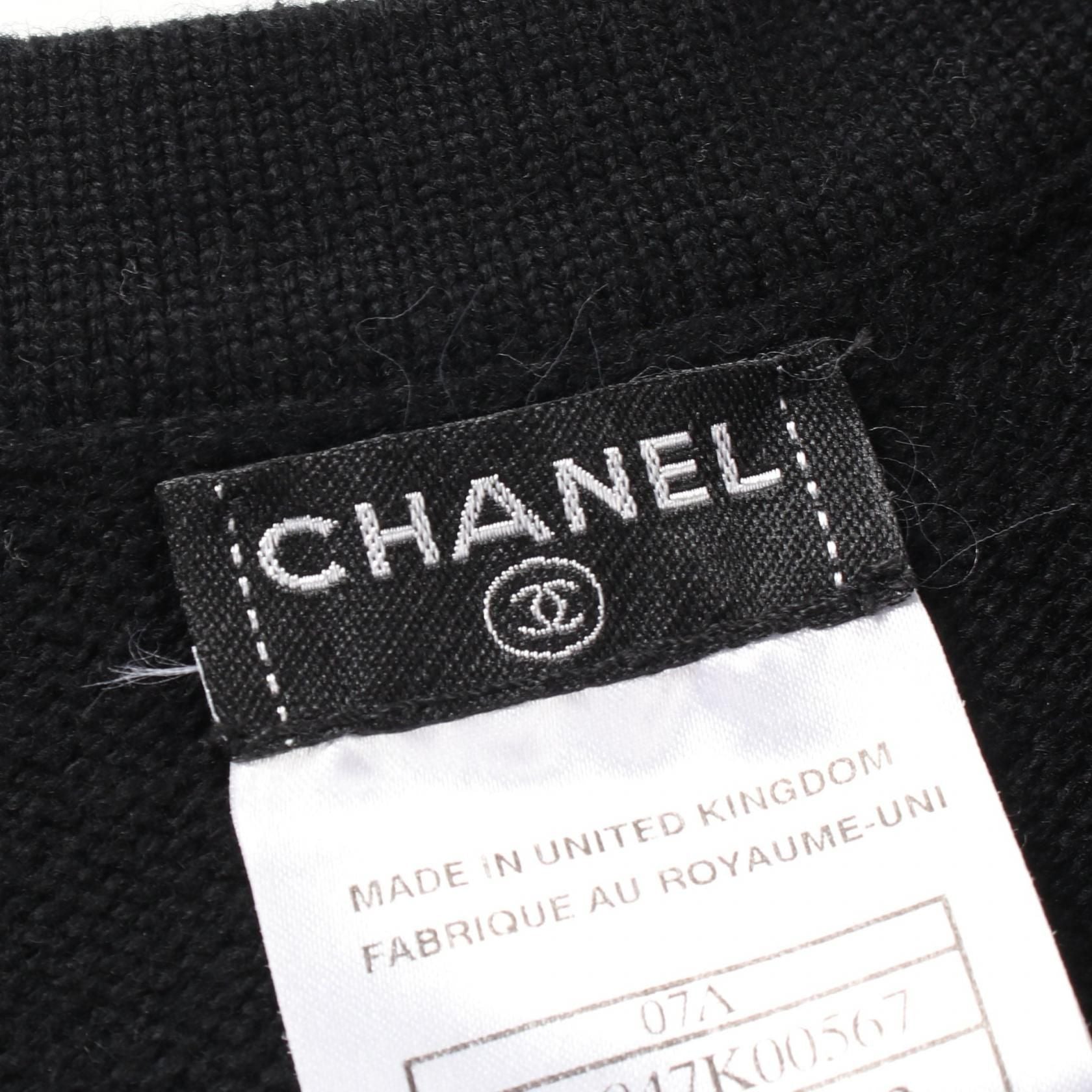 Chanel Black Dress Other Cashmere P 31847