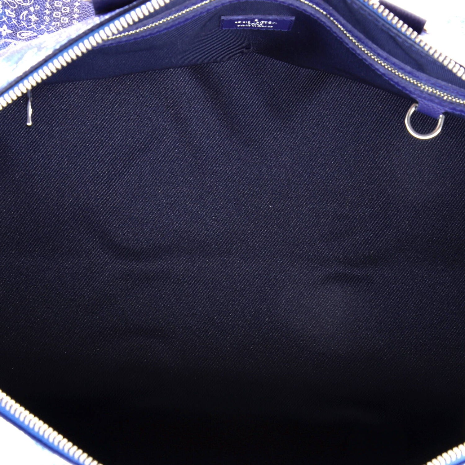 Louis Vuitton Keepall Bandouliere Bag Limited Edition Monogram Bandana Leather 50