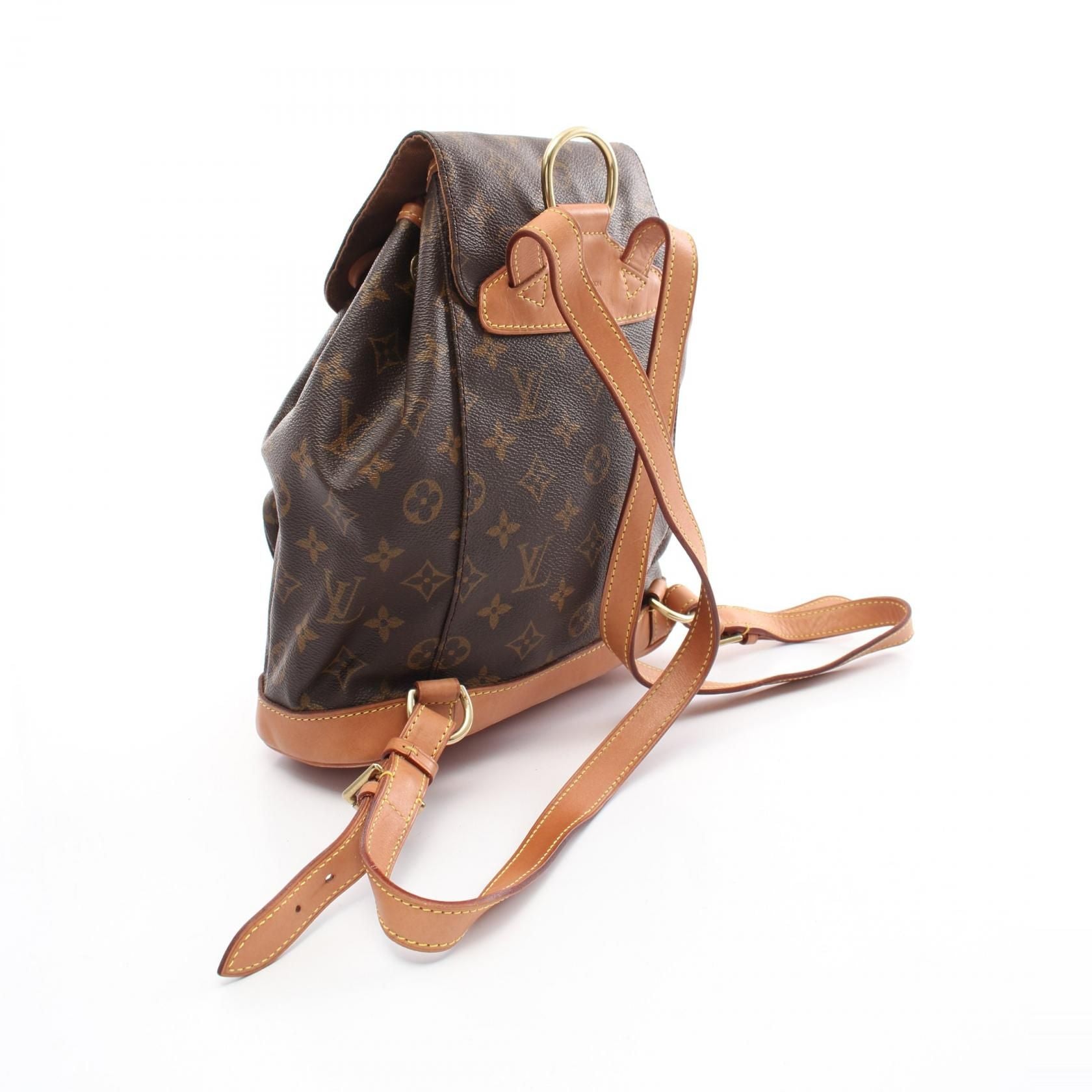 Louis Vuitton Montsouris Mm Backpack Bag M 51136 Monogram Canvas Lv