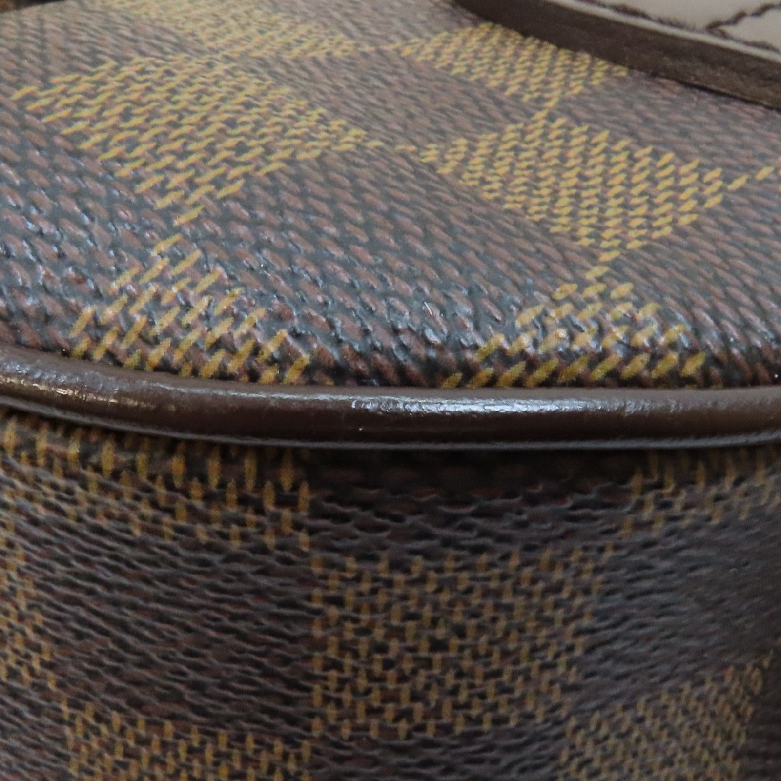 Louis Vuitton Highbury Shoulder Bag Damier Ebene Brown N 51200