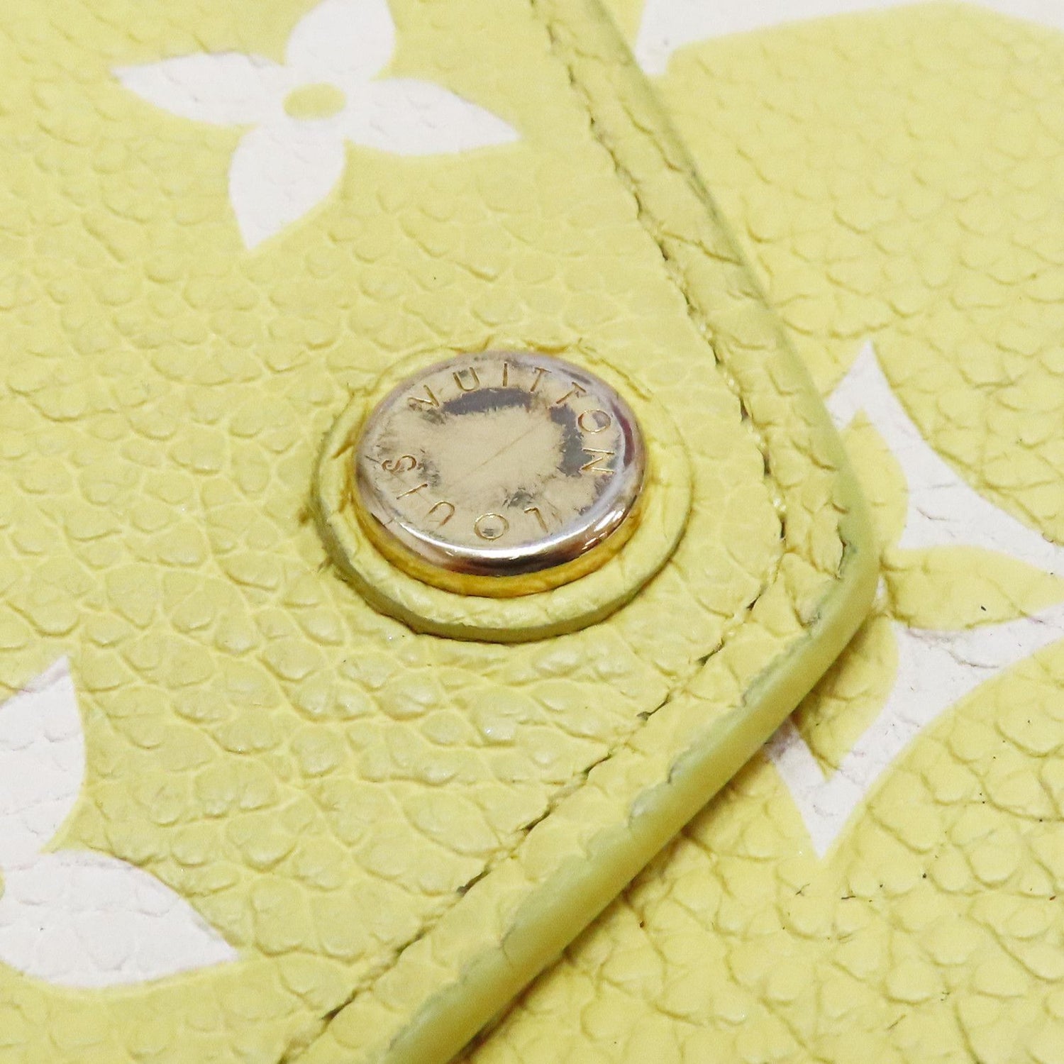 Louis Vuitton Victorine Small Wallet Empreinte Yellow M 81428