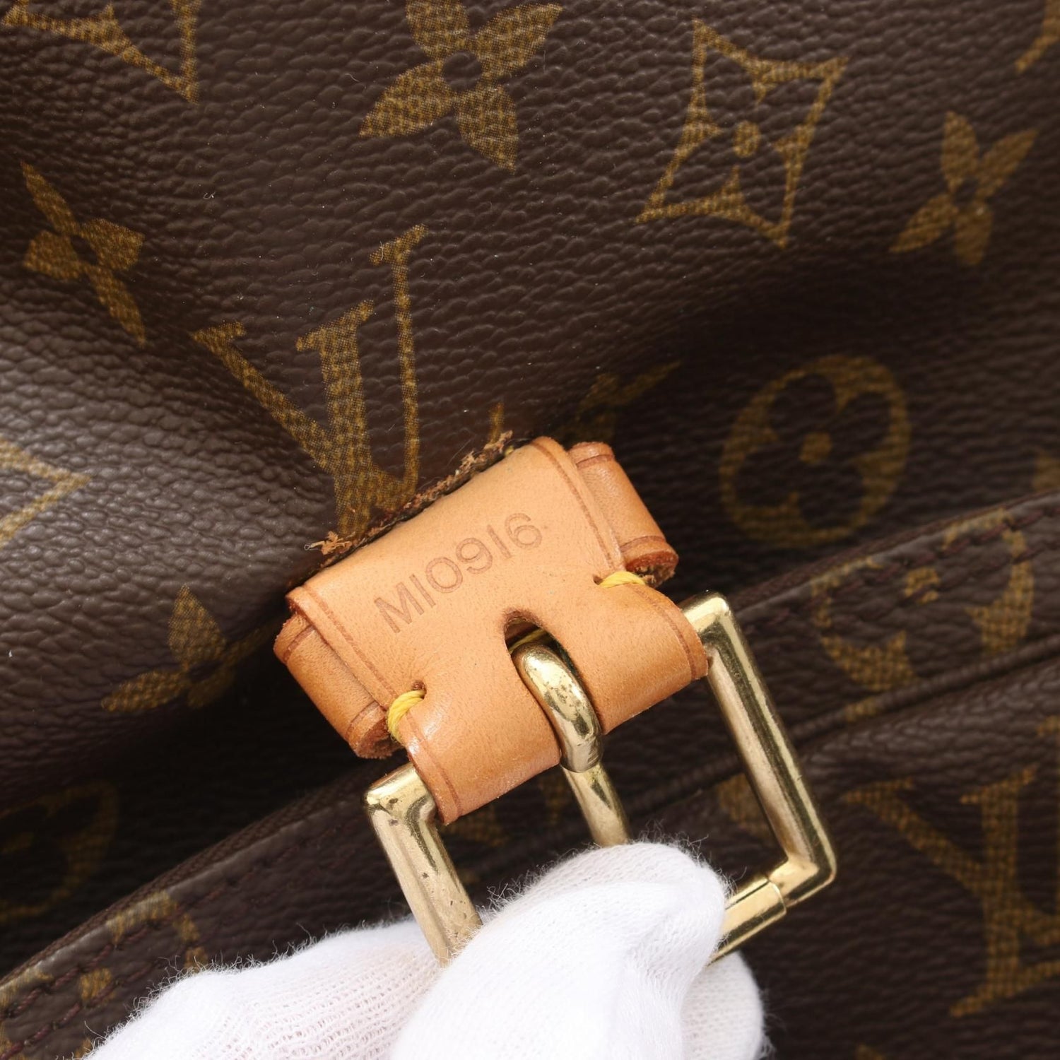 Louis Vuitton Montsouris Gm Brown Backpack Backpack M 51135