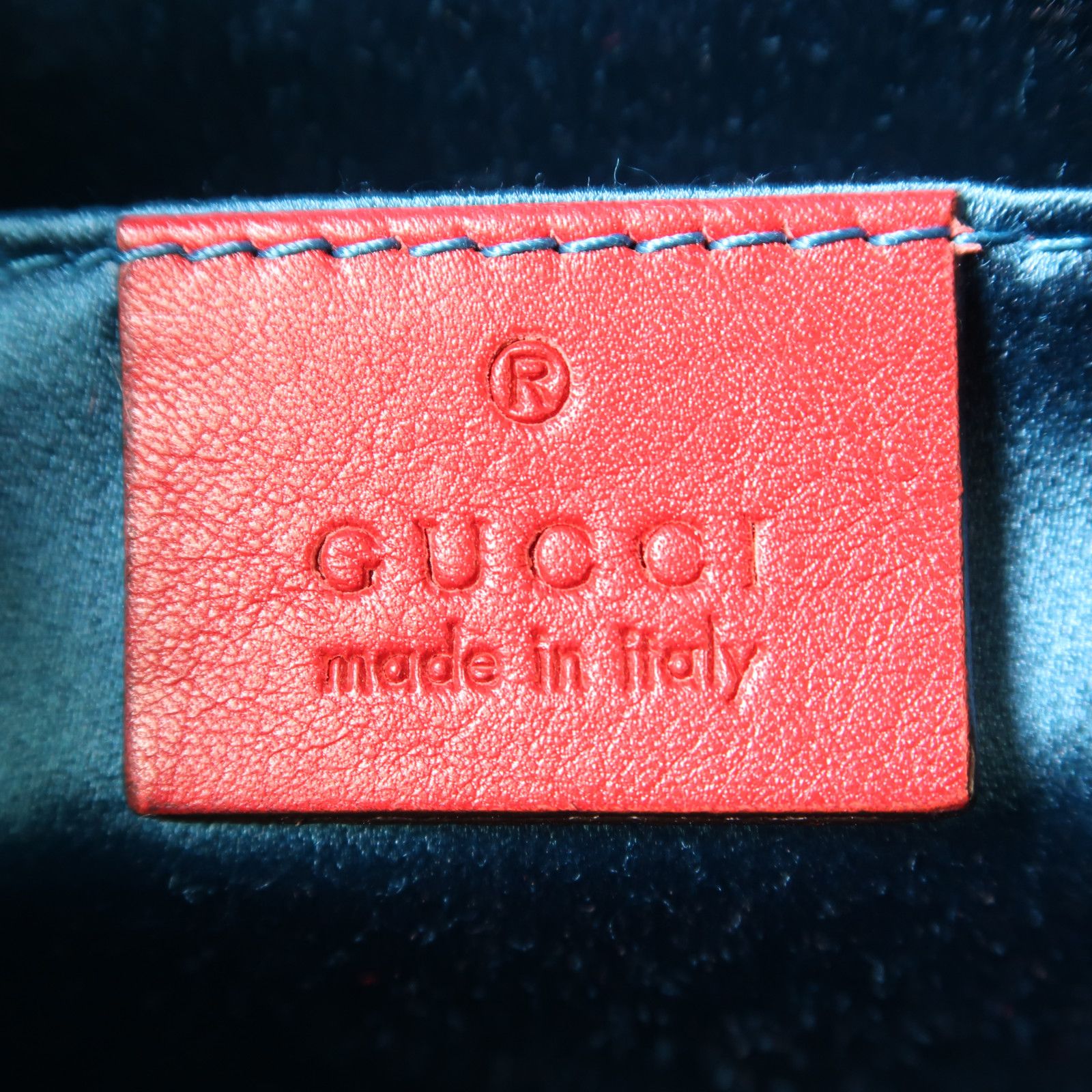 Gucci Velvet Matelasse Small GG Marmont Chain Shoulder Bag