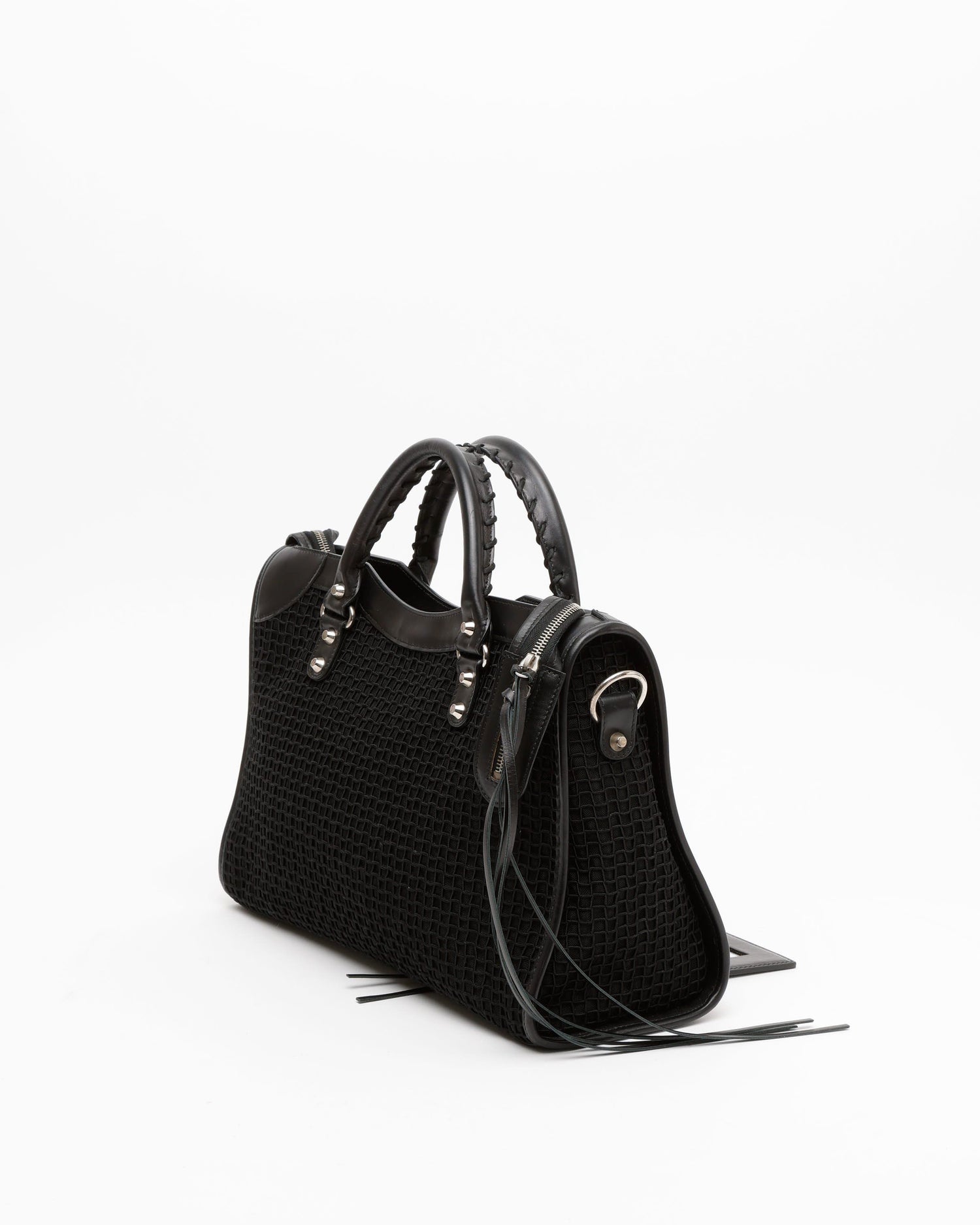 Balenciaga Mesh Classic City Motocross Bag