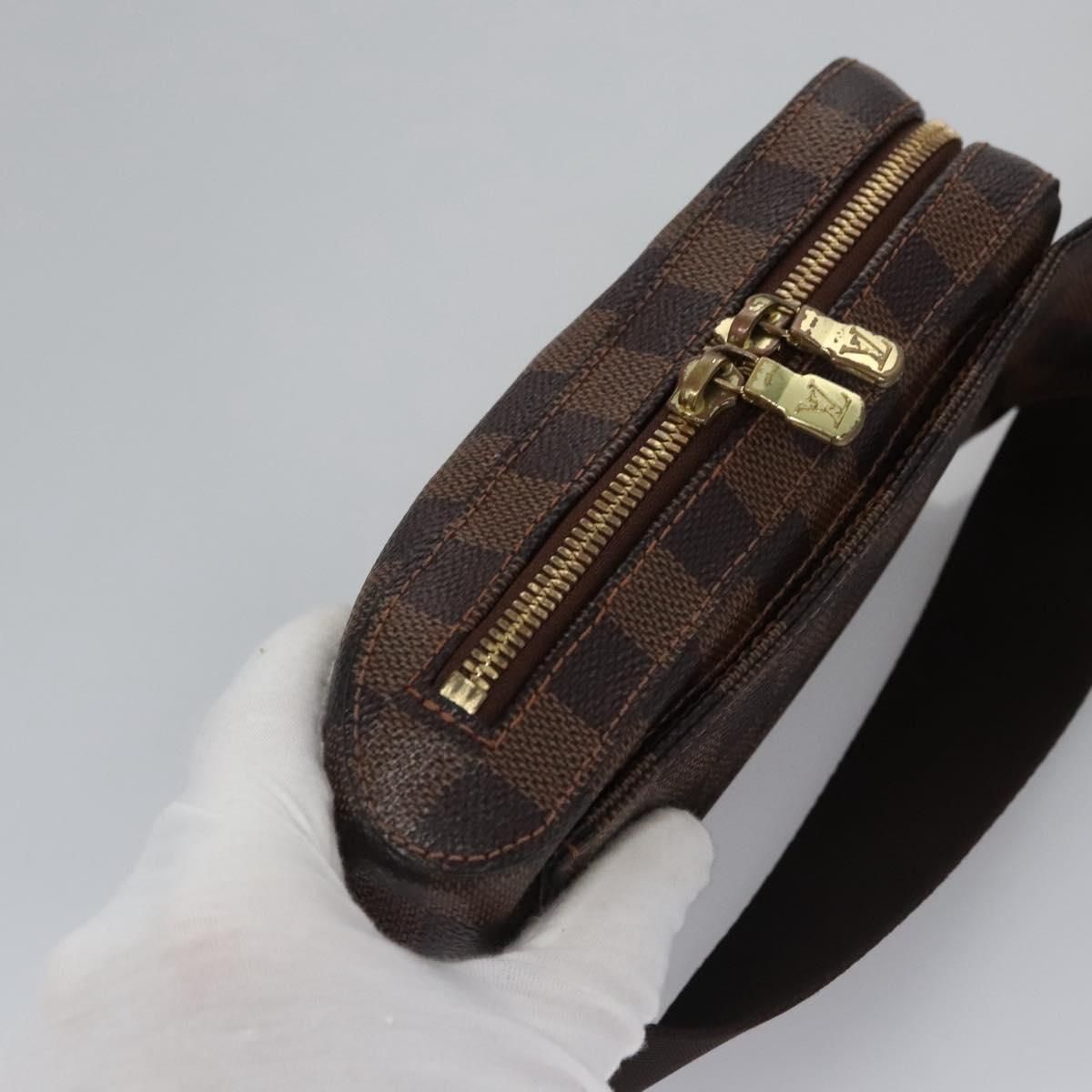 Louis Vuitton Damier Ebene Geronimos Shoulder Bag N 51994 Lv Auth