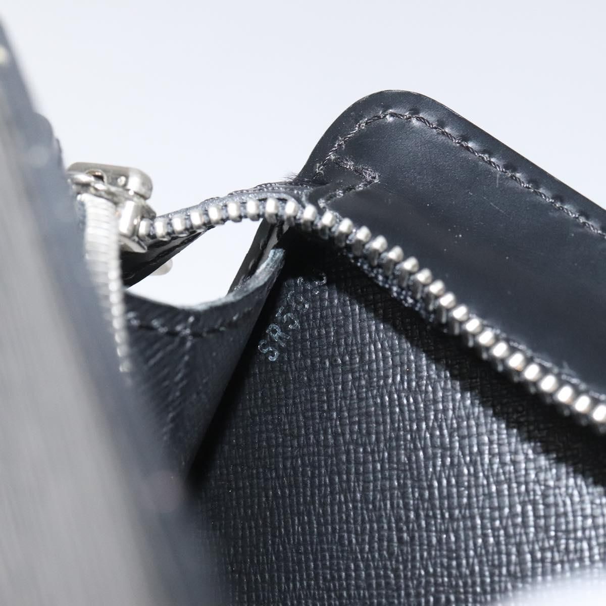 Louis Vuitton Epi Pochette Homme Clutch Bag Black Noir M 52522 Lv Auth