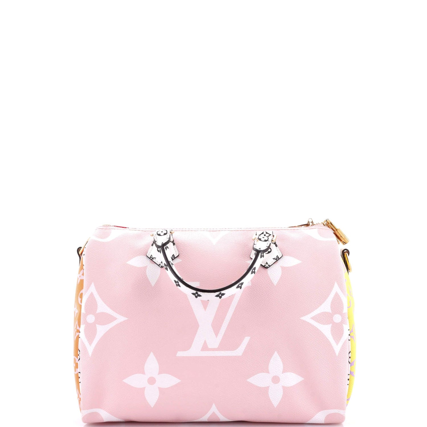 Louis Vuitton Speedy Bandouliere Bag Limited Edition Colored Monogram Giant 30