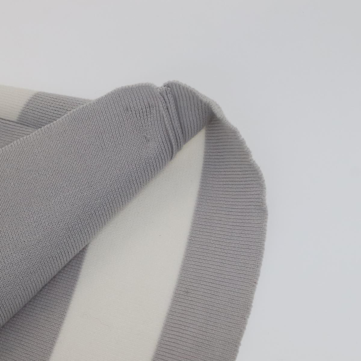 Chanel Tank Top Cotton 38 Gray Cc Auth