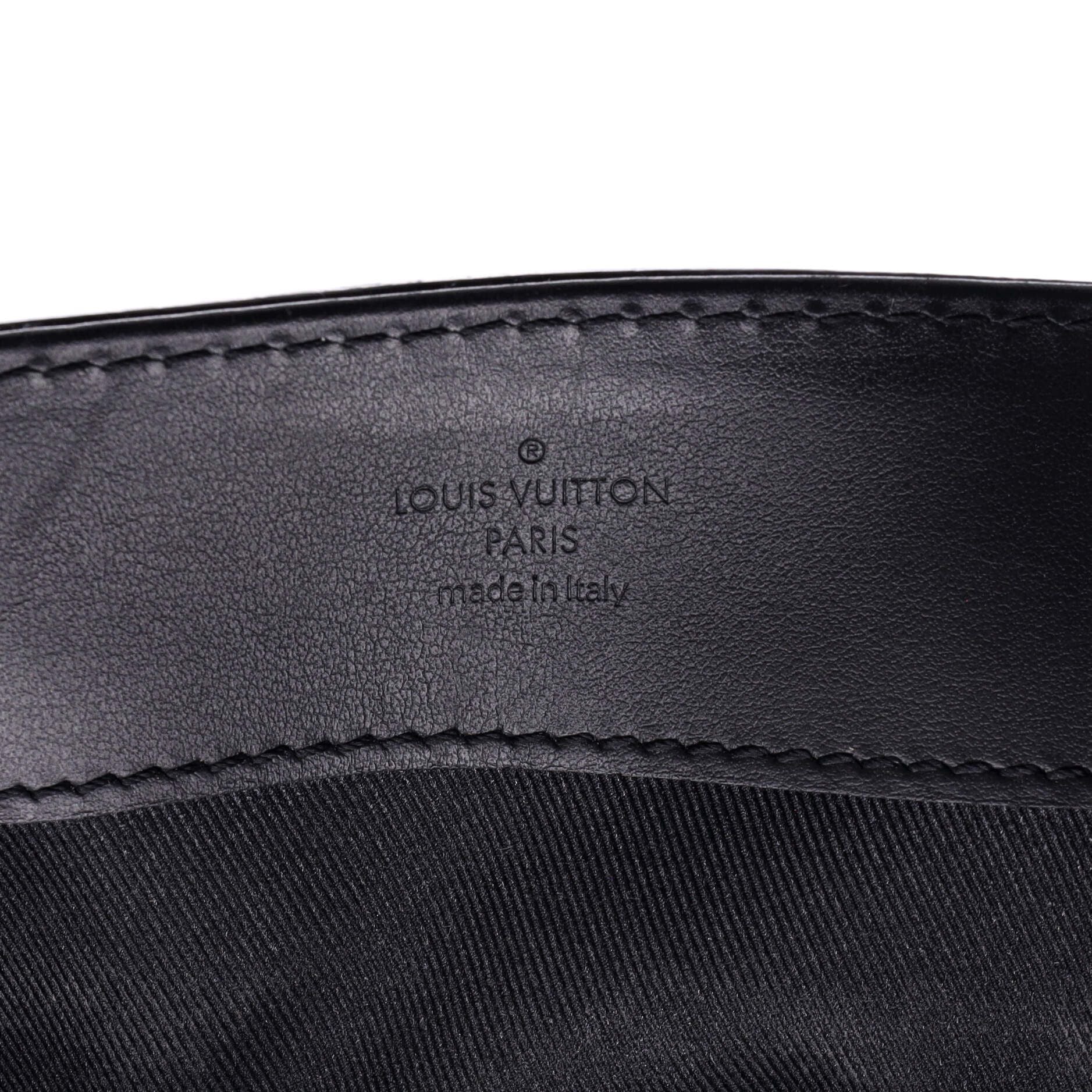 Louis Vuitton Sac Plat Nv Bag Monogram Taurillon Leather