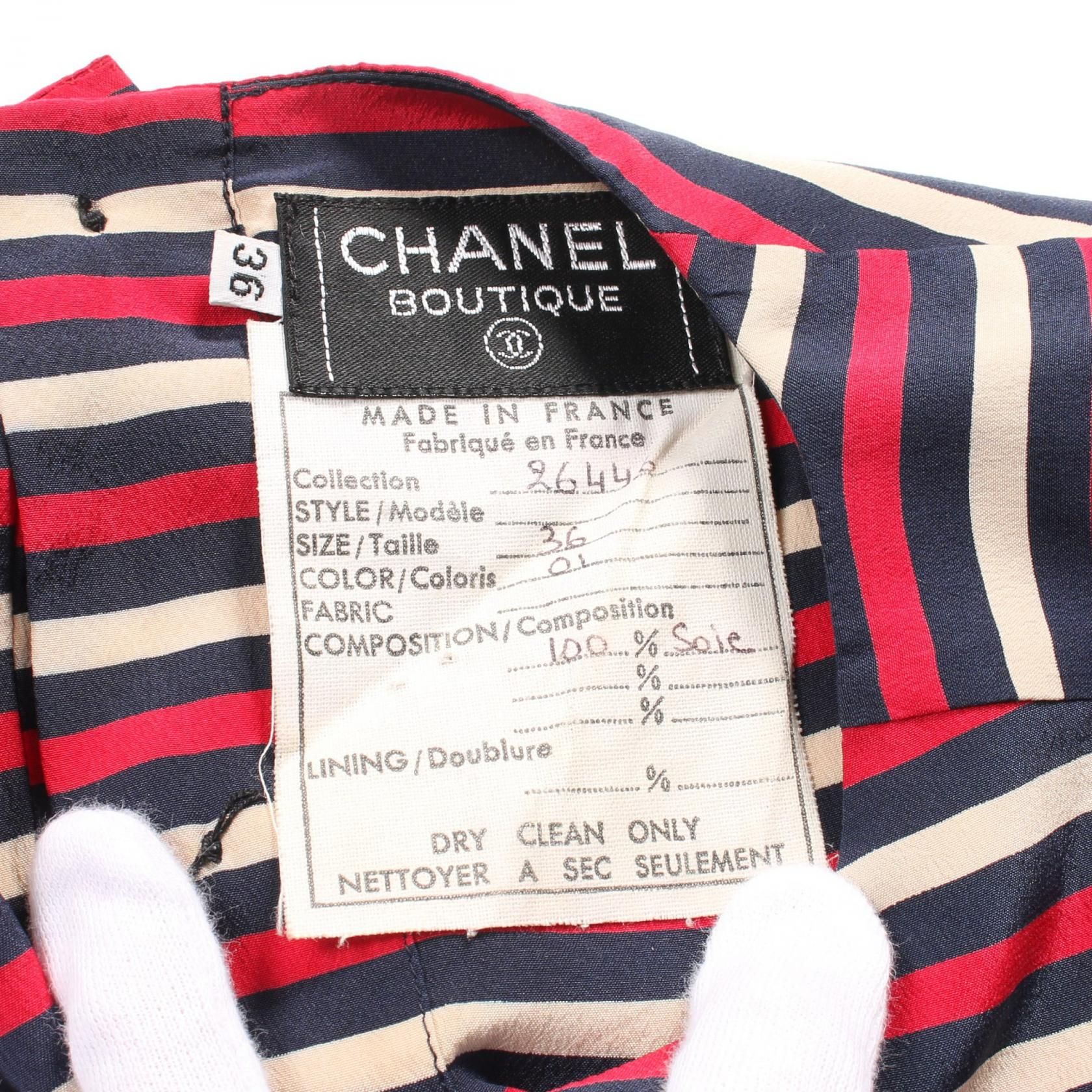 Chanel Multicolor T-shirt Silk
