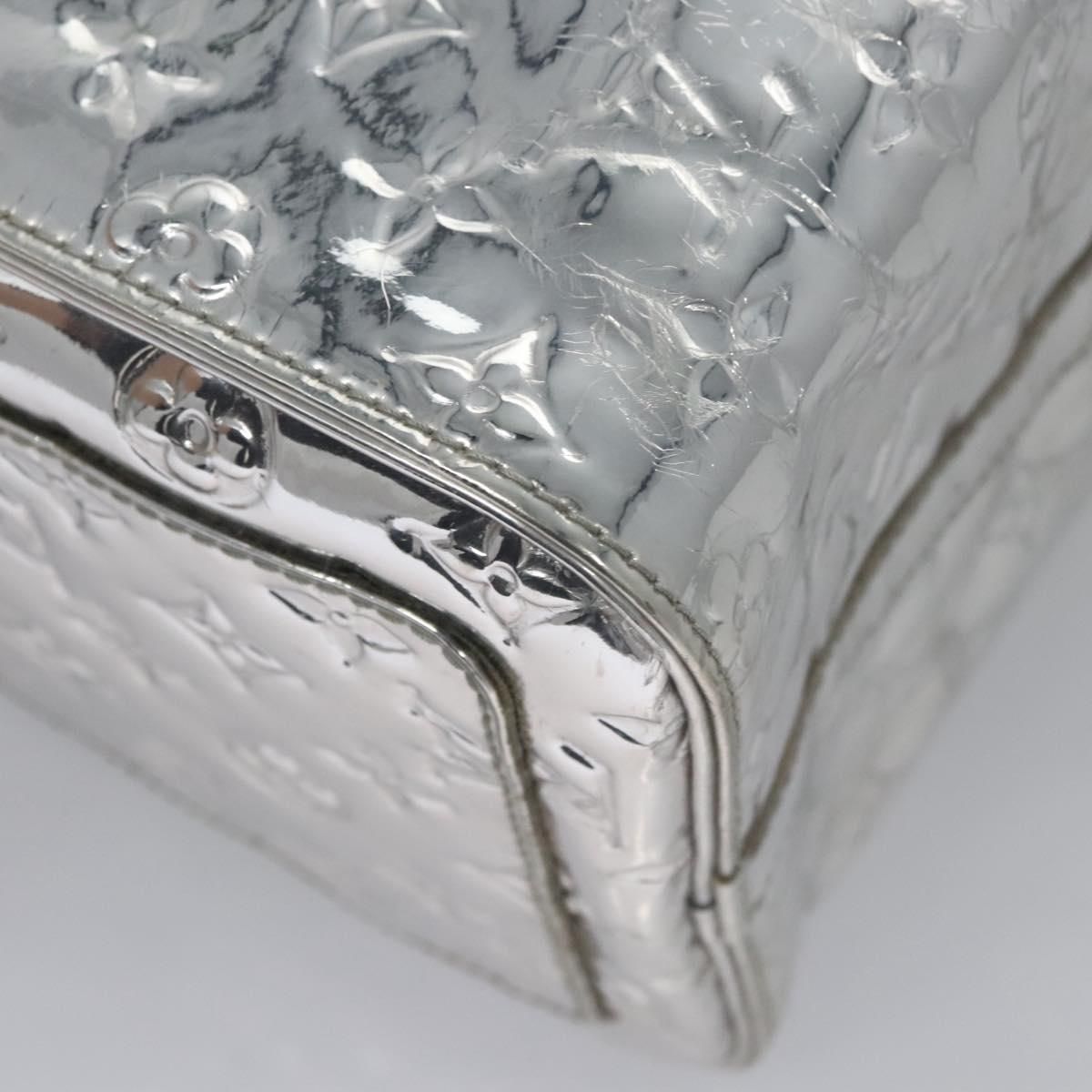 Louis Vuitton Monogram Miroir Speedy 30 Hand Bag Argent M 95786 Lv Auth