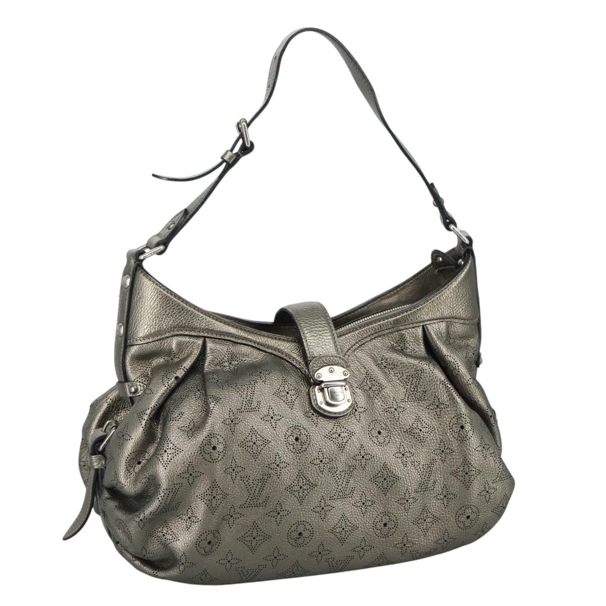 Louis Vuitton Monogram Mahina Xs Shoulder Bag Bronze M 95717 Lv Auth