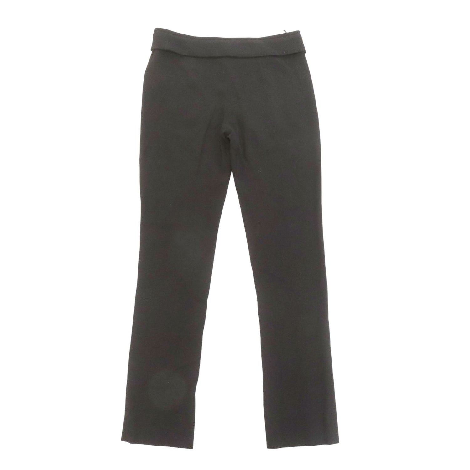 Balenciaga Black Polyester Straight Leg Pants 36