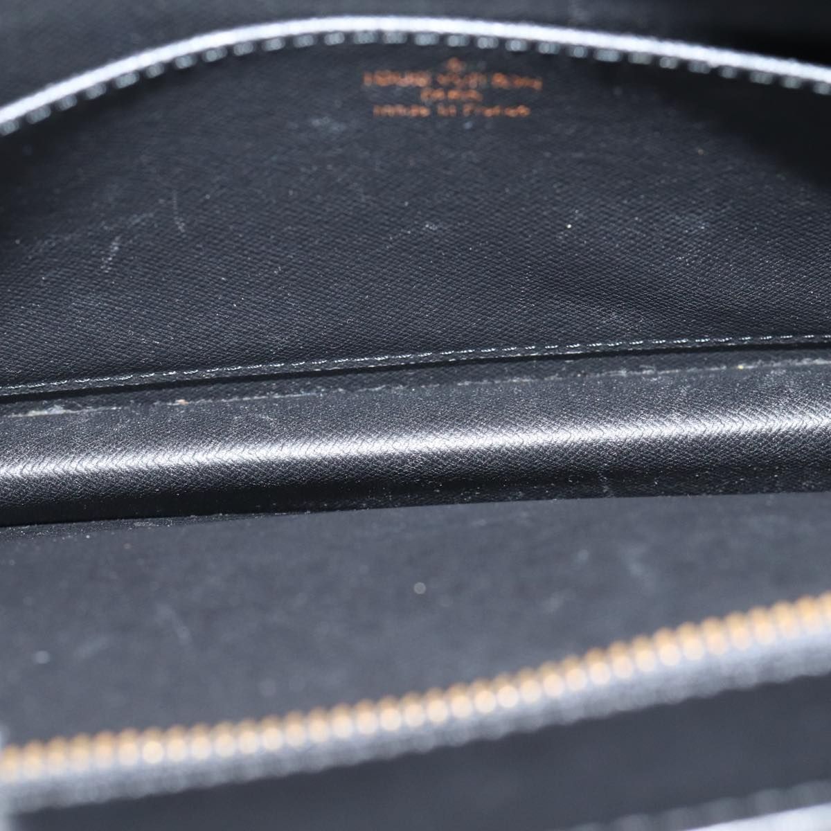 Louis Vuitton Epi Pochette Homme Clutch Bag Black M 52522 Lv Auth