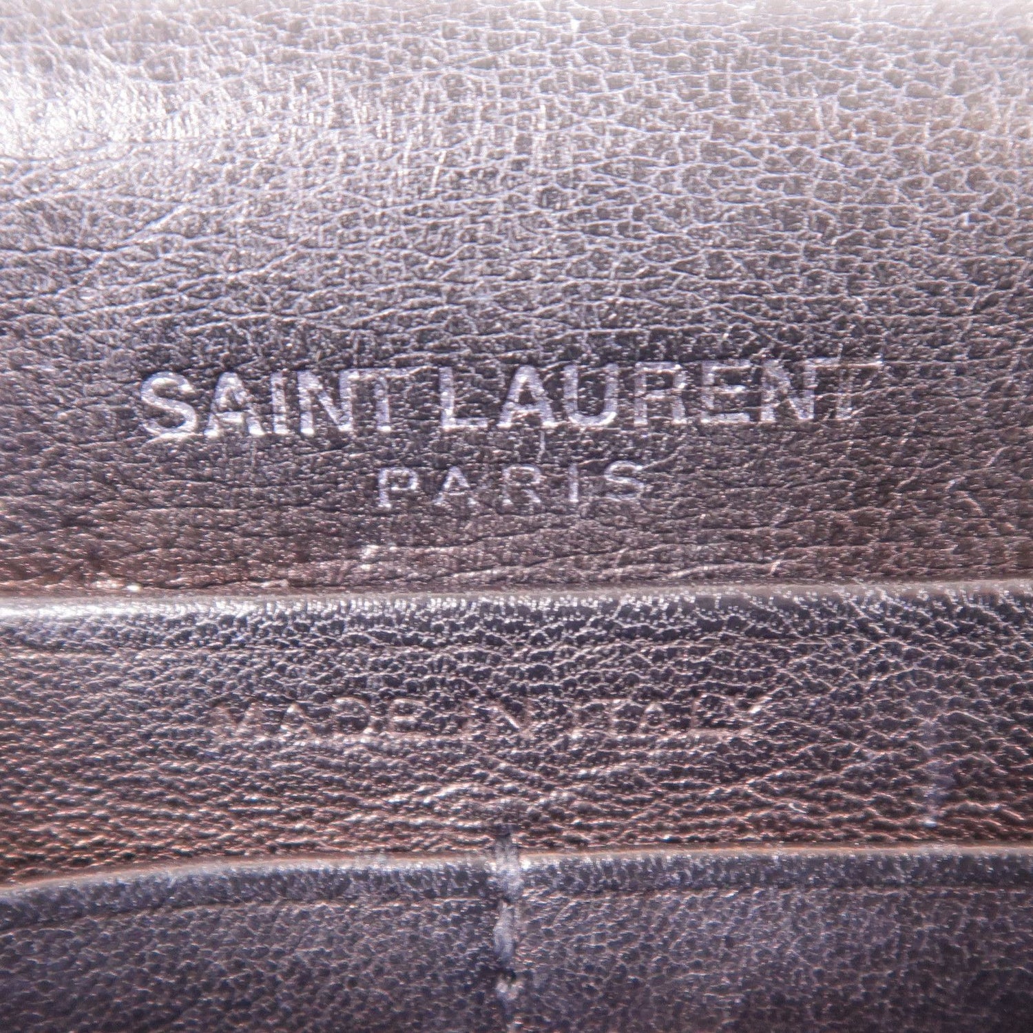 Yves Saint Laurent Cowhide Leather Kate Silver Crosshair Shoulder Bag Black Calfskin (cowhide) 45
