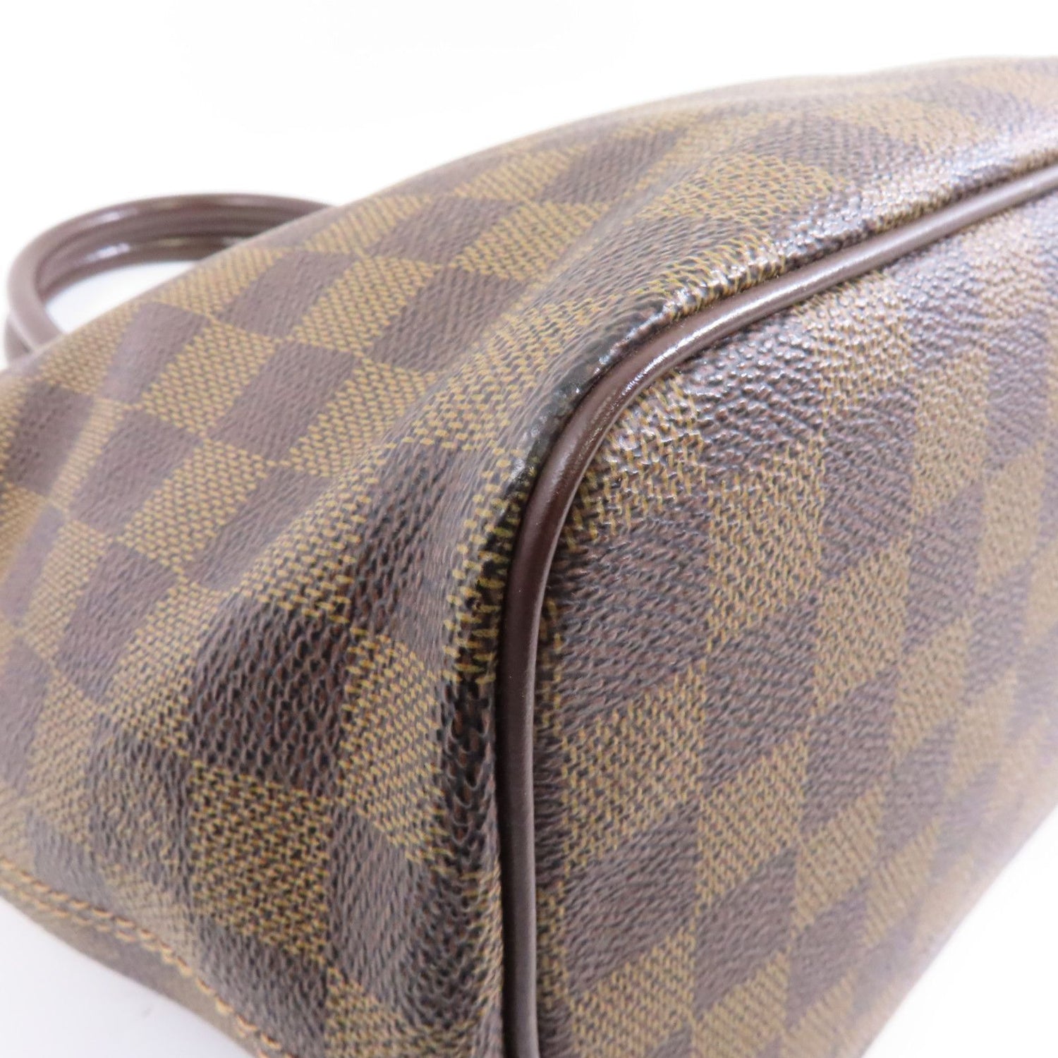 Louis Vuitton Damier Saleya Pm Gold Handbag Red Brown Handbag N 51183