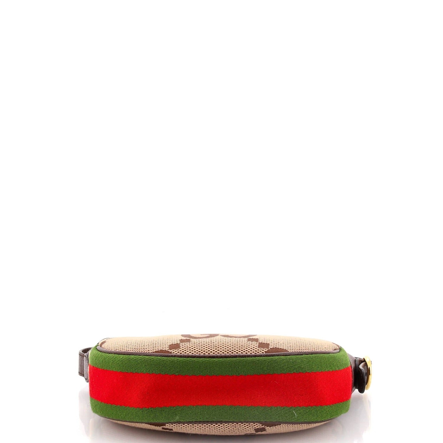 Gucci Ophidia Half Moon Bag Jumbo Gg Canvas Mini