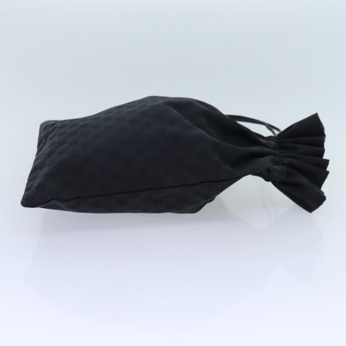 Gucci Gg Canvas Purse Pouch Black 014 1135 Auth