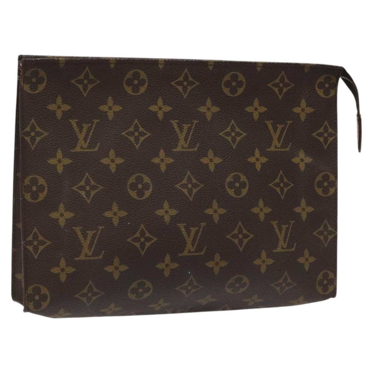 Louis Vuitton Monogram Poche Toilette 26 Pouch M 47542 Lv Auth