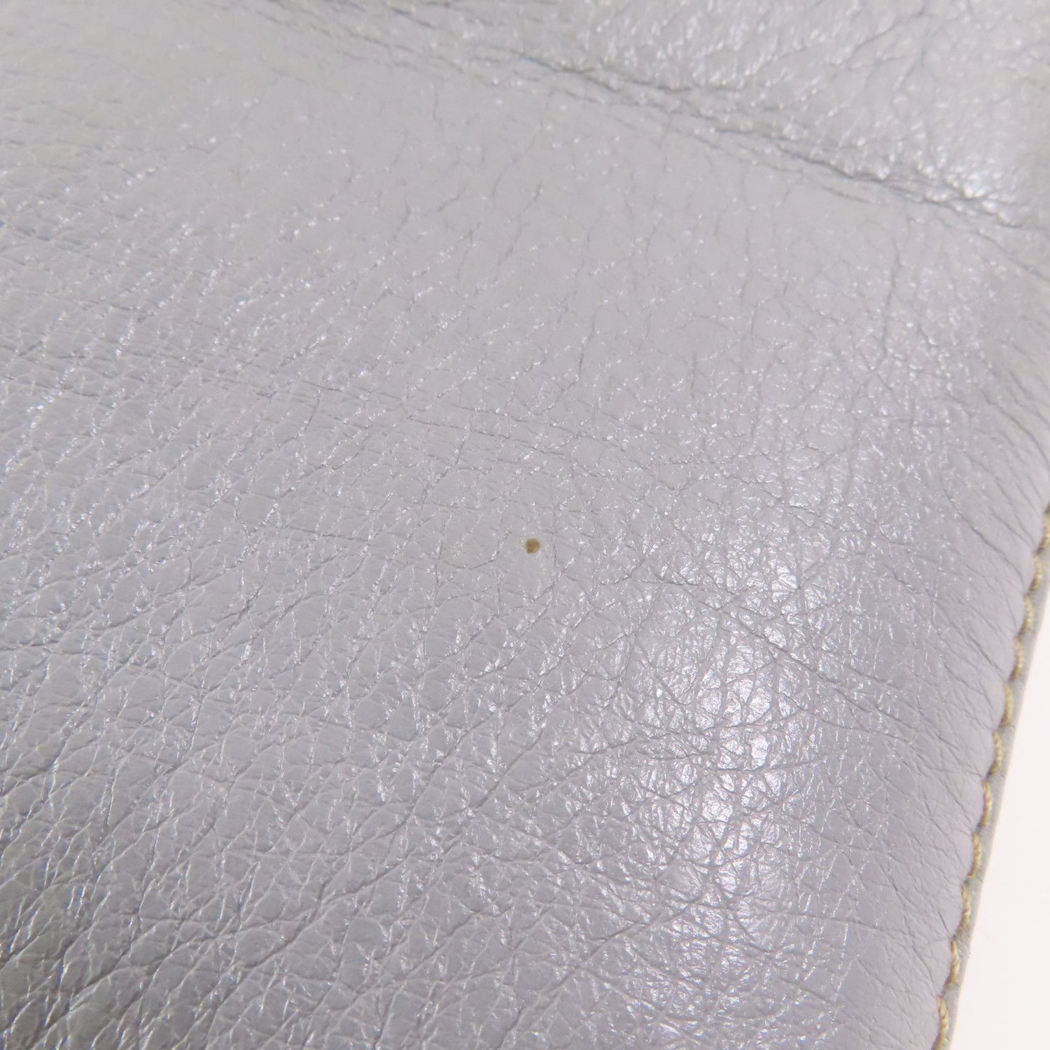 Gucci Cowhide Leather Tote Bag Gray Calfskin (cowhide) 201482