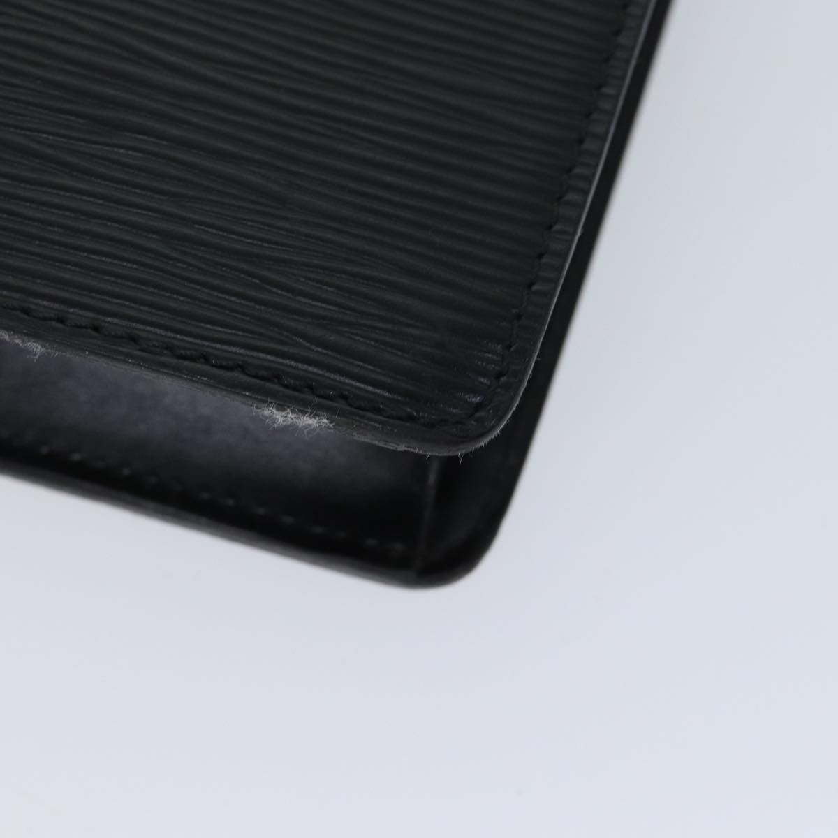 Louis Vuitton Epi Pochette Homme Clutch Bag Black M 52522 Lv Auth