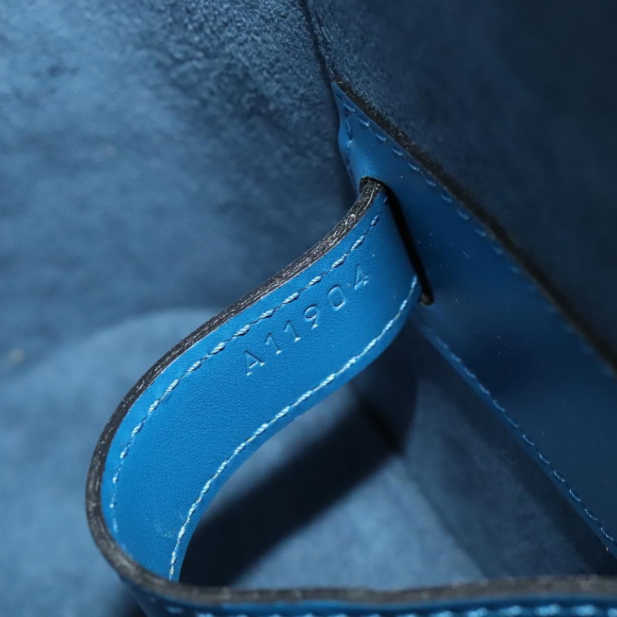 Louis Vuitton Epi Nice Hand Bag 2way Toledo Blue M 48015 Lv Auth