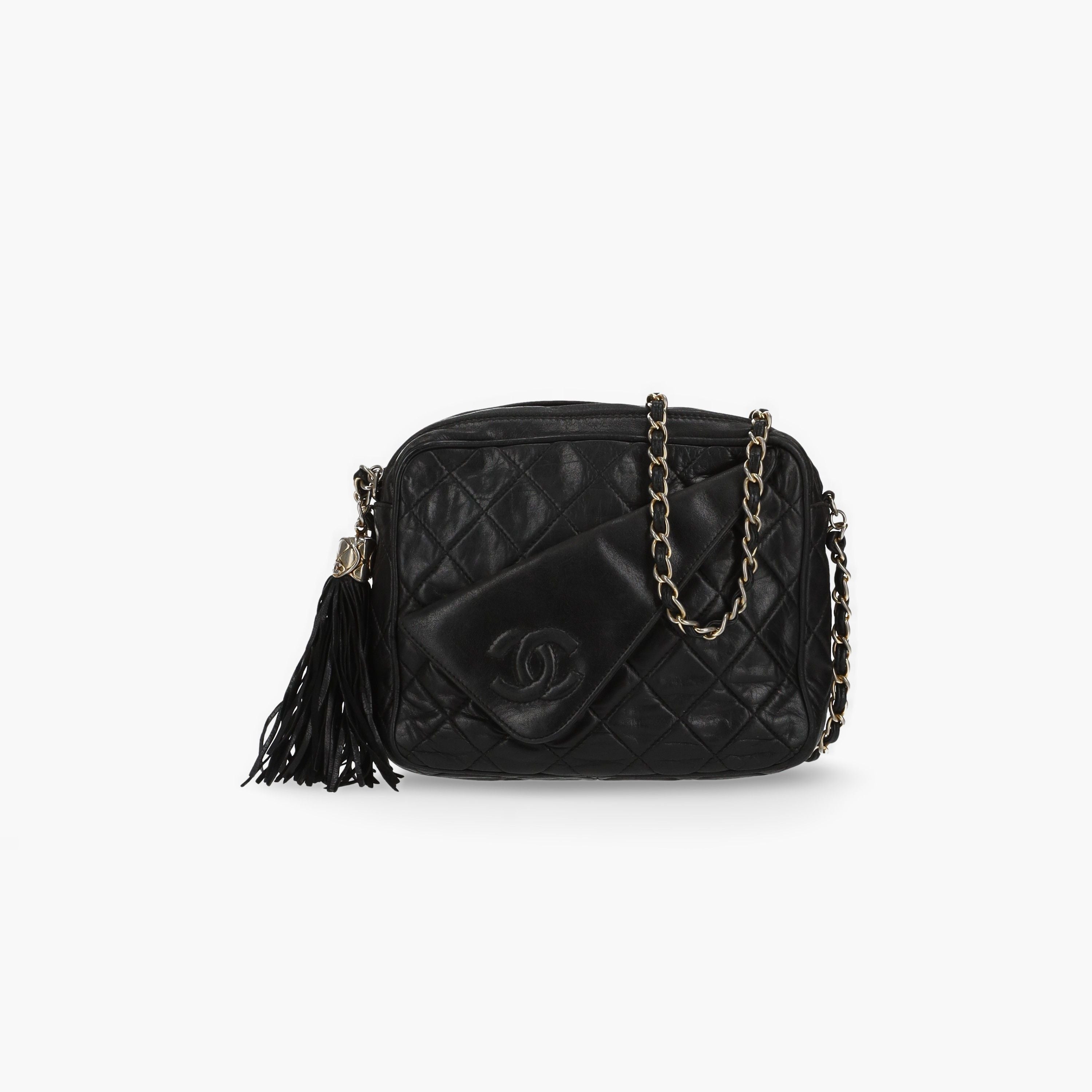 Chanel Camera Tassel Crossbody Bag