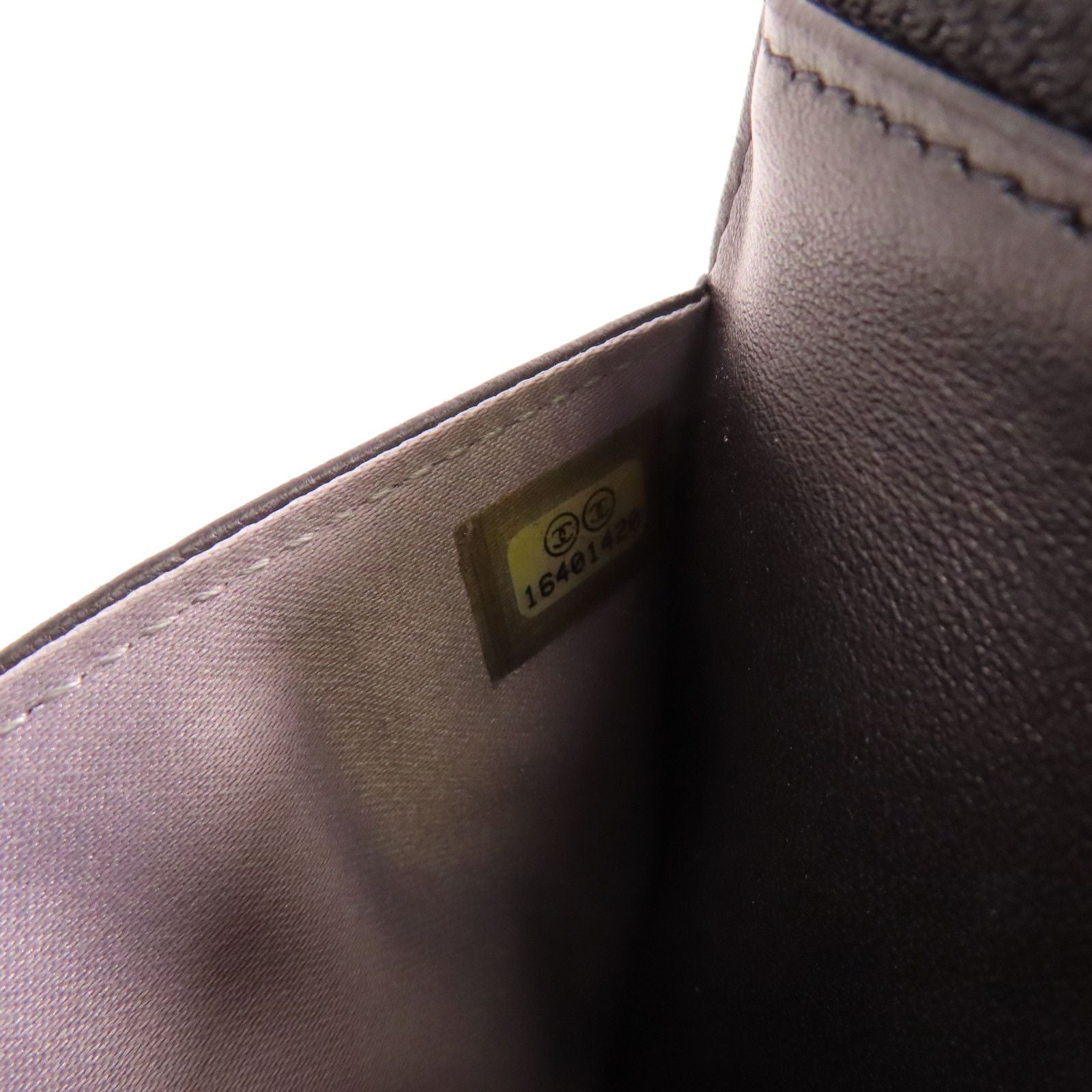 Chanel Lambskin Camellia Embossed Wallet on Chain WOC